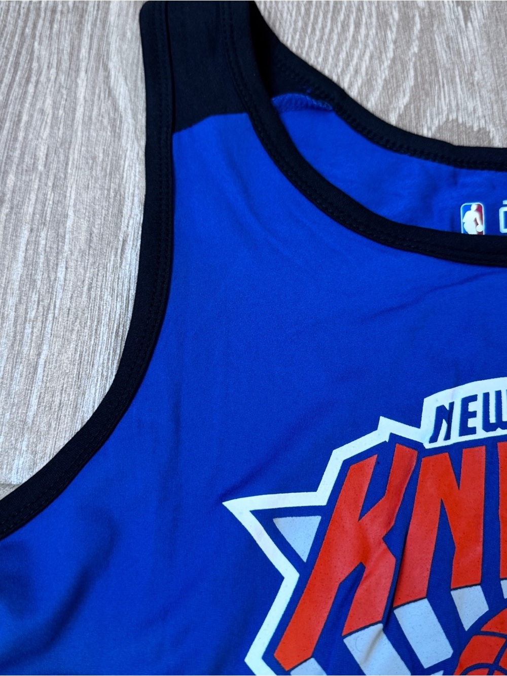 New York Knicks Blue Basketball Tank Top Small Kids - Picture 6 of 11
